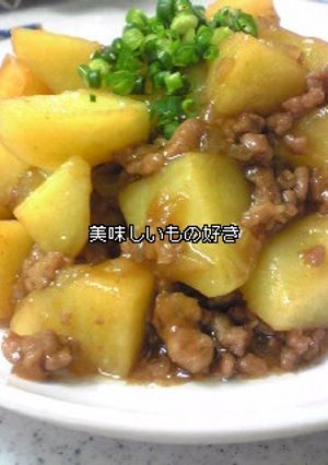 揚げないで♪じゃがいものそぼろ煮-レシピのメイン写真