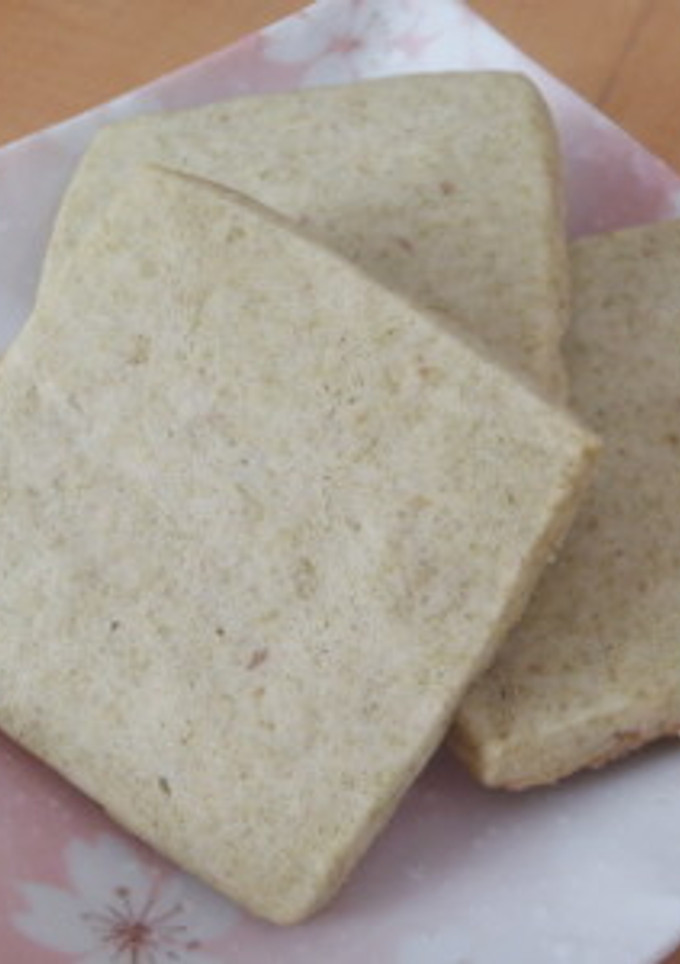 さくほろ 緑茶と胡桃のクッキー-レシピのメイン写真