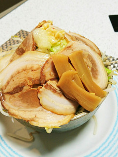 簡単❗ヘルシー?○郎風こんにゃくラーメン-レシピのメイン写真