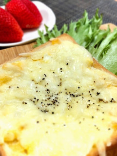 ☆朝食に!チーズ玉子トースト♪-レシピのメイン写真