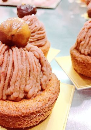 テイータイムお菓子✿栗のモンブラン-レシピのメイン写真