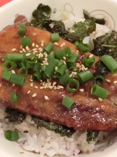 魚が苦手な人でも簡単いわしの蒲焼丼-レシピのメイン写真