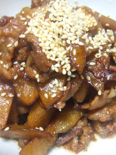 チャーテと豚肉の炒め煮-レシピのメイン写真