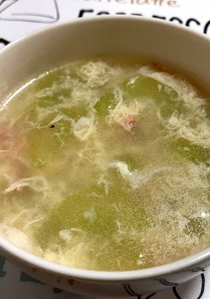 デカキュウリで！キュウリのスープ-レシピのメイン写真