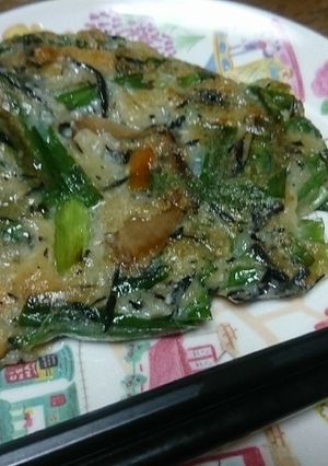豆腐とにらのお焼き-レシピのメイン写真