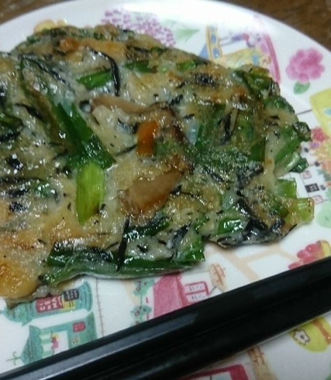 豆腐とにらのお焼き-レシピのメイン写真