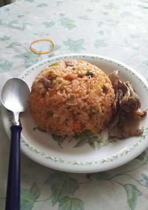 ちゃちゃっとチキンライス-レシピのメイン写真