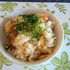 รูปของ ベビーホタテときのこの生姜炊き込みご飯