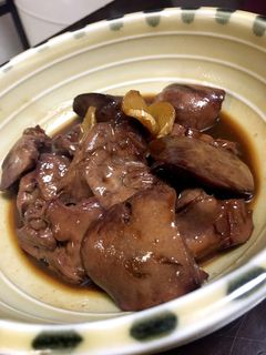 鶏レバーの照り煮 簡単 臭み無し-レシピのメイン写真