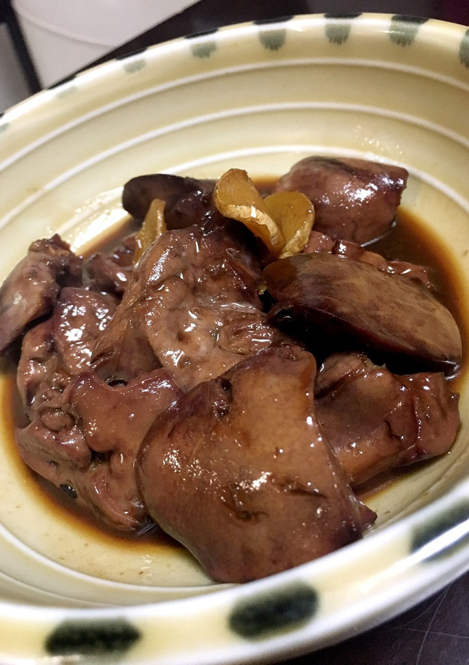 鶏レバーの照り煮 簡単 臭み無し-レシピのメイン写真