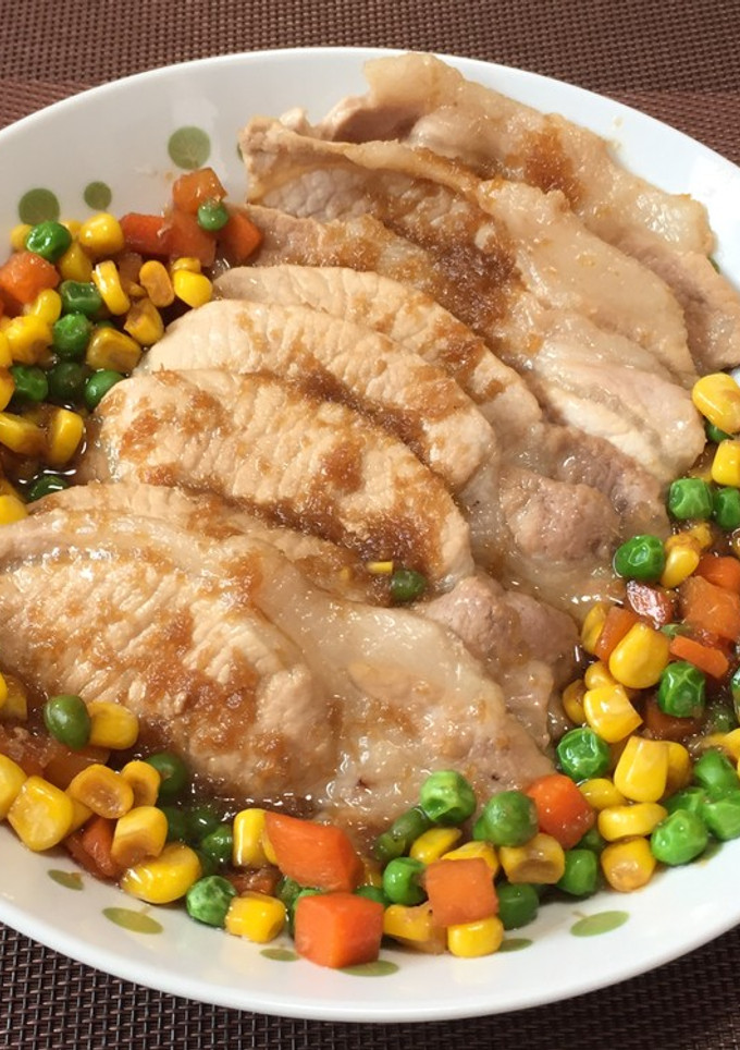 簡単!生姜焼きポーク!(^^)!-レシピのメイン写真