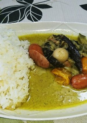旨ウマ♪夏にぴったりタイ風グリーンカレー-レシピのメイン写真