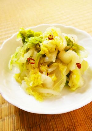 ☺簡単常備菜♪すぐできる白菜のお漬け物☺-レシピのメイン写真