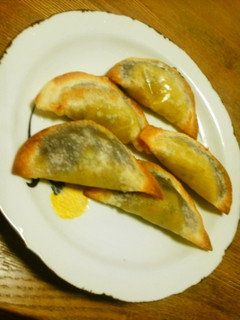 南瓜クリームとこし餡の点心-レシピのメイン写真