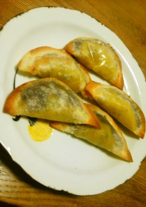 南瓜クリームとこし餡の点心-レシピのメイン写真