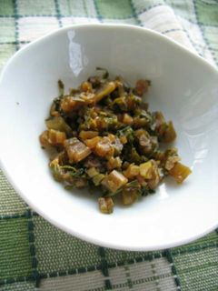 エコレシピ 大根の茎の佃煮-レシピのメイン写真