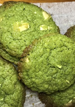 チャンクホワイトチョコ抹茶クッキー-レシピのメイン写真