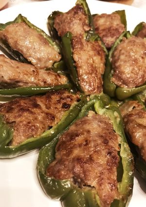 ピーマンの肉詰め-レシピのメイン写真