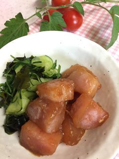 焼き肉のタレでポキ風-レシピのメイン写真