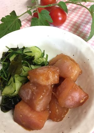 焼き肉のタレでポキ風-レシピのメイン写真