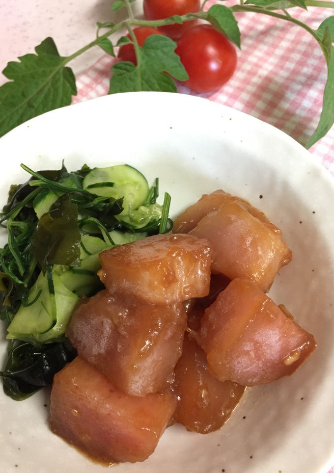 焼き肉のタレでポキ風-レシピのメイン写真
