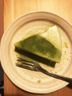 甘さ控えめ抹茶のチーズケーキ-レシピのメイン写真