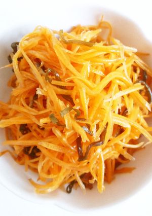 にんじんの塩昆布漬け-レシピのメイン写真