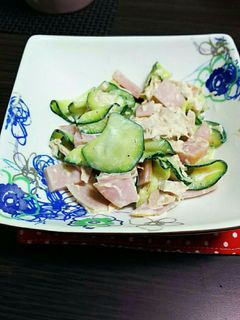 ズッキーニのサラダ-レシピのメイン写真