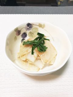 大根の梅和え-レシピのメイン写真