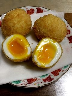 ゆで卵のフライ-レシピのメイン写真
