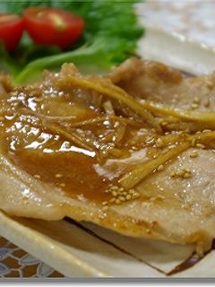 がっつり・豚肉のしょうが焼(味噌)-レシピのメイン写真