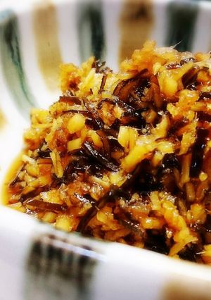 空前絶後の生姜と塩こぶの佃煮♪-レシピのメイン写真