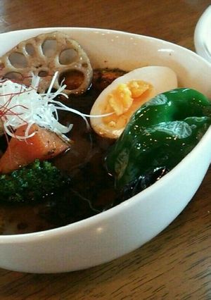 夏の日のスープカレー『覚え書き』-レシピのメイン写真