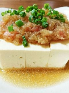 簡単☆冷奴☆サッパリ梅おろし♪-レシピのメイン写真