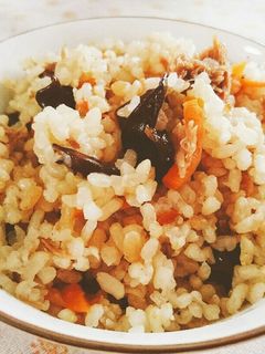 もちもち☆中華おこわ風炊き込みご飯-レシピのメイン写真