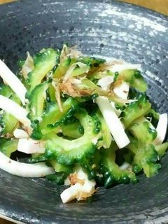 ゴーヤと蒲鉾のおかか和え-レシピのメイン写真