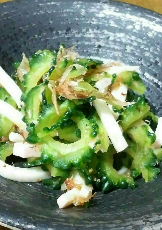 ゴーヤと蒲鉾のおかか和え-レシピのメイン写真