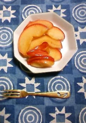 黒酢の簡単りんご煮-レシピのメイン写真