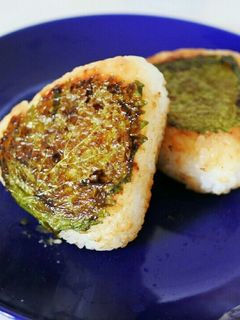 甘味噌と大葉の焼きおにぎり-レシピのメイン写真