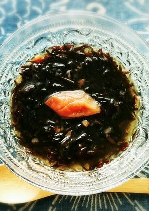 3分で出来る♪ひじきと梅干しのおひたし-レシピのメイン写真