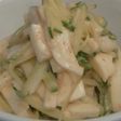 はんぺんと胡瓜の明太子ドレッシング和え