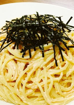 簡単!混ぜるだけ!たらこスパゲティ-レシピのメイン写真