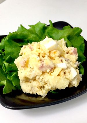 ベーコンチーズ入り♡簡単ポテトサラダ-レシピのメイン写真