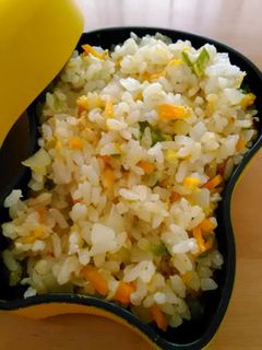 暑い日のお弁当に☀梅チャーハン-レシピのメイン写真