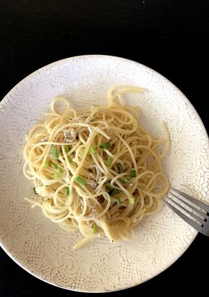 簡単！しらすとネギのバター醤油パスタ♪-レシピのメイン写真