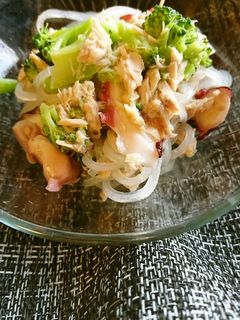 タコとツナのマロニー酢の物-レシピのメイン写真