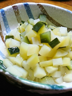 簡単☆じゃが芋とズッキーニのあっさり煮♡-レシピのメイン写真