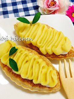 ♡サクサクパイのさつま芋タルト♡-レシピのメイン写真