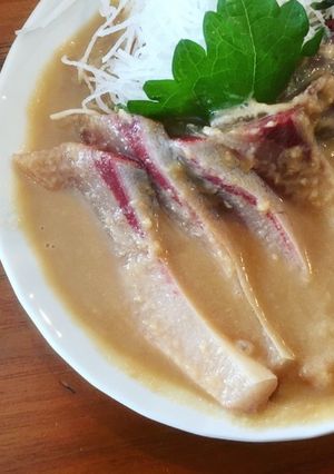 こっくり♡はまちのゴマだれ漬け-レシピのメイン写真