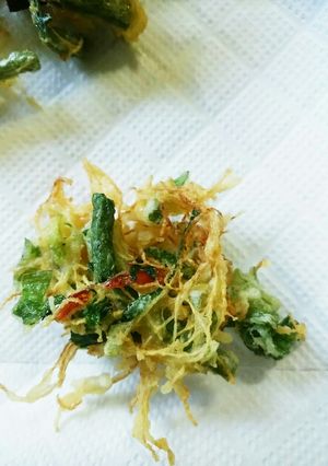 刺身のつまリメイク天ぷら-レシピのメイン写真